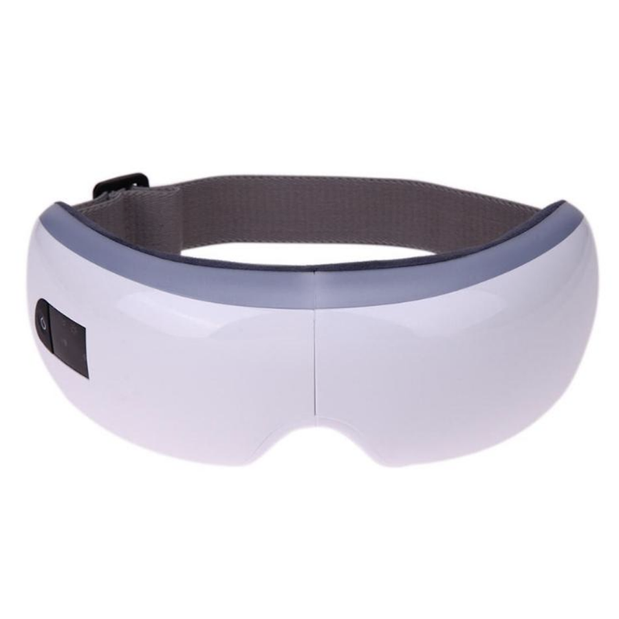 White folding eye massager